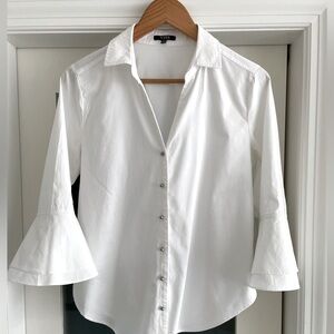 NYDJ White Shirt, XS-M